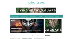 Desktop Screenshot of criticadecine.es